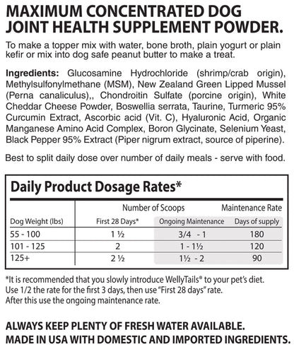 7 Way Hip &amp; Joint MAXIMUM  Dog Joint Supplement  Made in USA