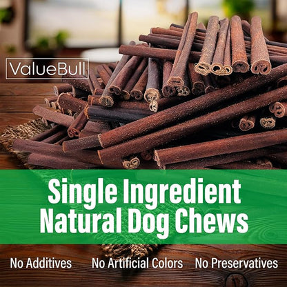 ValueBull Collagen Sticks for Dogs, 12 Inch Medium Chews, Natural Long-Lasting Dog Treats, 75 Count - Supports Joints, Skin &amp; Coat with Chondroitin &amp; Glucosamine