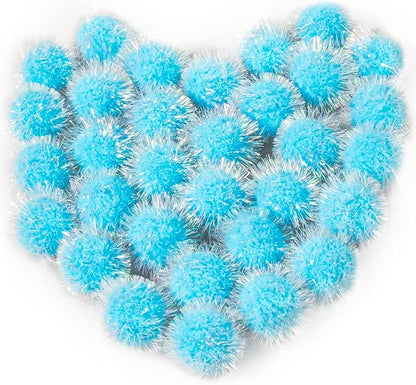 VAPKER 30 Pcs Cat Ball Toys Sparkle Balls Extra Large 2 Inch Cat&