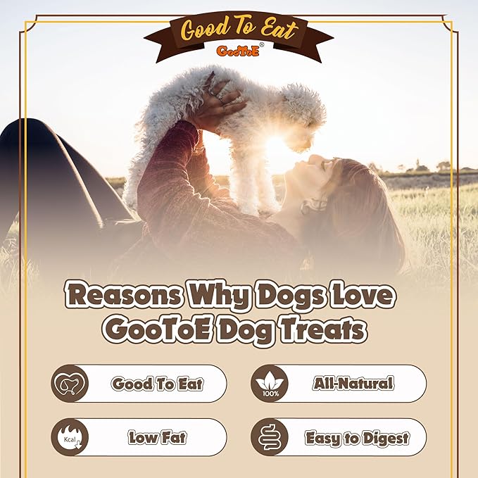 Gootoe Chicken Dog Treats – Chicken Sticks (Mini) 1.5 lb – All Natural, Grain-Free, Low Fat, Premium Training Chews, Healthy &amp; Easily Digestible