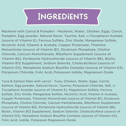LOVE, NALA Grain-Free Wet Cat Food Pâté – 24 Pack – Natural Chicken &amp; Fish Variety in Broth – Premium Whole Meat - Grain Free - Non GMO - Wet Food for Adult Cats