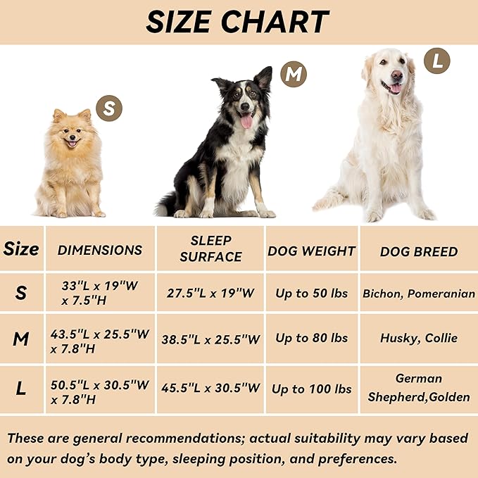 PHYEX Elevated Dog Bed for Medium Dogs, Dog Cot Bed with Sturdy Steel Frame for Indoor &amp; Outdoor Use, Non Slip, Easy to Clean, 43.5 Inches, Blue