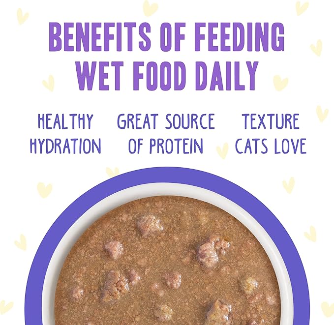 Weruva B.F.F. OMG - Best Feline Friend Oh My Gravy!, Chicken &amp; Beef Be Happy with Chicken &amp; Beef in Gravy, 2.8oz Can (Pack of 12)