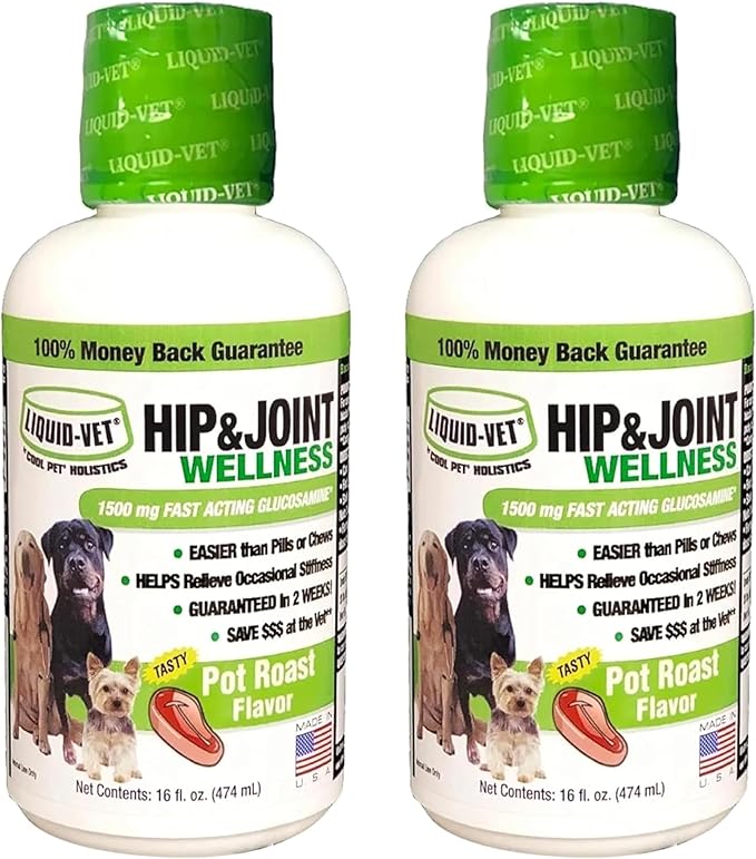 K9 Hip &amp; Joint Formula, Chicken Flavor, 16 oz (Pack of 2)