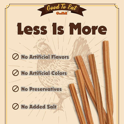 Gootoe Chicken Dog Treats – Chicken Sticks 1.5 lb – All Natural, Grain-Free, Low Fat, Premium Training Chews, Healthy &amp; Easily Digestible
