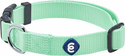 Blueberry Pet Dog Collar for Large Dogs | Adjustable, Comfortable, Stylish &amp; Sturdy | Essentials Dog Collars for Small Dogs | High-Density Nylon with Eco-Friendly Buckles &amp; Steel D-Ring