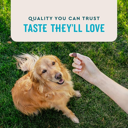 VetIQ Advanced Hip &amp; Joint Chews For Dogs, 60 Count, Chicken Flavored Supplements Made with Glucosamine, Omega 3’s, Chondroitin, MSM &amp; Green Lipped Mussel, Increases Mobility &amp; Maintains Muscles