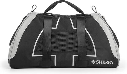 Sherpa Forma Frame Crash-Tested Travel Pet Carrier, Airline Approved &amp; Guaranteed On Board - Black, Medium