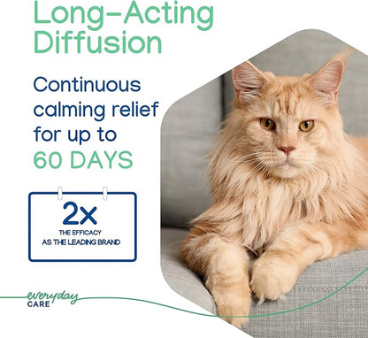Virbac Zenifel Gel Diffuser for Managing Stress-Related Behaviors in Kittens &amp; Cats - No Electricity Needed - Lasts Up to 2 Months - 1 Diffuser