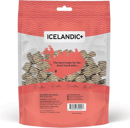 Icelandic+ Plus Cod &amp; Salmon Combo Bites Dog Treat 3.0-oz Bag