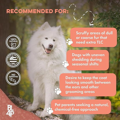 Mange Treatment for Dogs, Natural Dog Itching Skin Relief for Demodectic &amp; Puppy Mange, Mites, Canine Scabies, Helps Dogs Skin Irritation, Hot Spots, Hair Loss, and Canine Dandruff, 800 Odorless Pills
