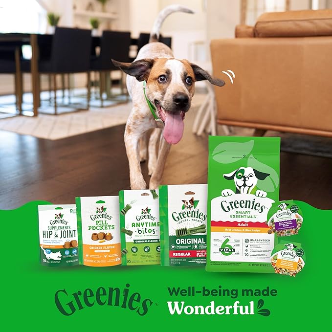 Greenies Smart Topper High Protein Wet Mix-in for Dogs, Duck, Broccoli, Carrots &amp; Barley Recipe in Vitabroth Broth - Bone Broth + Vitamins E &amp; B1, 10 Count