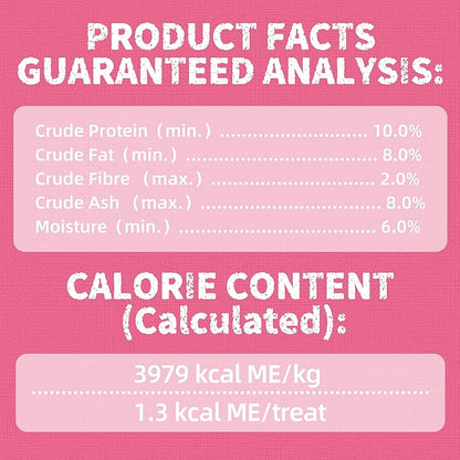 Just Try 13.4 OZ Urinary Tract Cat Treats for Indoor Cats Health Supplement Cranberry &amp; D-Mannose for Kidney Bladder UT Support Salmon Flavor Crunchy Chews Cat Loves