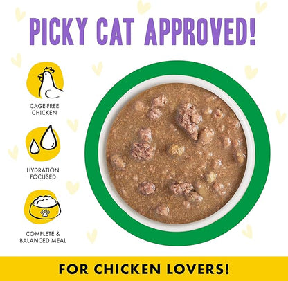 Weruva B.F.F. OMG - Best Feline Friend Oh My Gravy!, Chicken &amp; Lamb Live N&