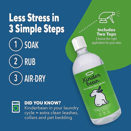 Dog &amp; Cat Urine Stain and Odor Eliminator for Carpet, Upholstery, Hard Floors - Single 24 oz., Grapefruit Tea Tree Scent, Enzyme Bio-Active Formula with Squeeze and Spray Top