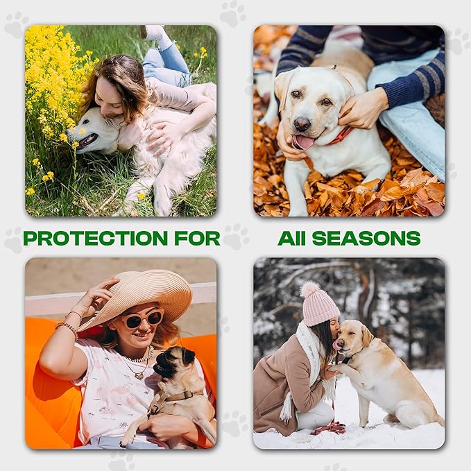 Puppy Essentials Kit Contains Dog Wipes for Paws and Butt, Nourishing Paw Balm, Teeth Cleaning Wipes &amp; Poop Bags Set | Dog Camping Essentials and Travel Accessories