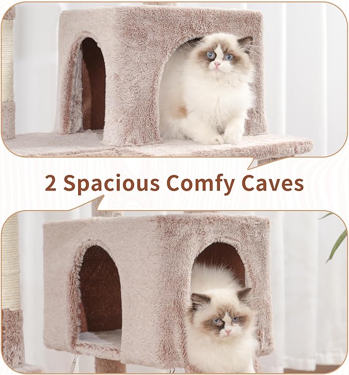 Cat Tree for Indoor Cats, 71&