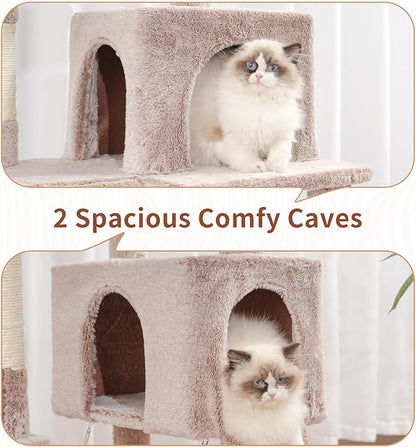Cat Tree for Indoor Cats, 71&