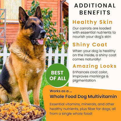Olewo Starter Bundle Original Carrots &amp; Red Beets - Fiber for Dogs, Digestive Dog Food Topper, Natural Anti Itch, Whole Food Dog Multivitamin - 1lb Each (2lbs Total)
