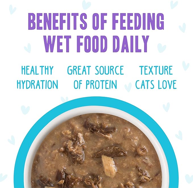 Weruva B.F.F. OMG - Best Feline Friend Oh My Gravy!, Variety Pack, Potluck O&