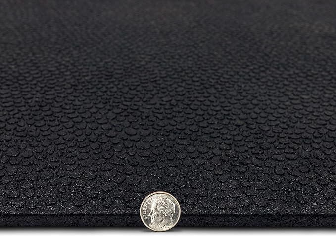 Mohawk Home Heavy Duty Rubber Stall Mat - Gym Floor- Under Dog Crate - All Purpose Utility 3&