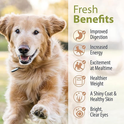 JustFoodForDogs DIY Nutrient Blend for Homemade Dog Food, Turkey &amp; Whole Wheat Macaroni Recipe