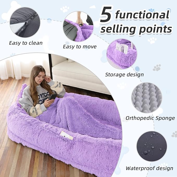 Human Dog Bed, 71&