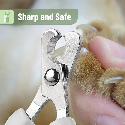 Mr. Pen Cat Nail Trimmer - Cat &amp; Dog Nail Clippers, Claw Trimmer - Orange/Black