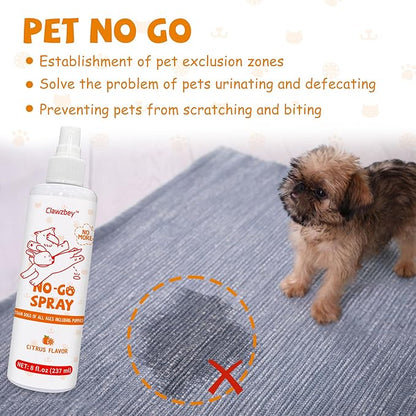 Dog Potty Spray Set, No-Go Spray &amp; Potty Training Spray, Puppy Essentials, Stops Urination &amp; Marking, Indoor and Outdoor Use (8 fl oz) Large Capacity, More Suitable for Multi-Dog Households