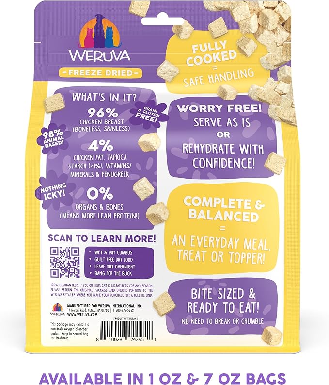 Weruva Cat Freeze Dried, Paw Lickin&