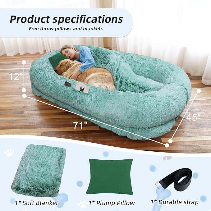 Human Dog Bed, 71&