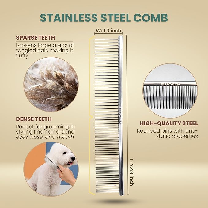 Self Cleaning Steam Brush for Cat Dog, 4 in 1 Pet Brushes for Shedding &amp; Grooming, Bath Massage &amp; Water/Mist Slicker Brush for Long Haired Cats &amp; Dogs- Pet Grooming Brushes with Spray for Cats