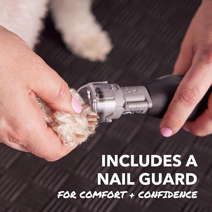 Dremel PawControl 7760-PGK Dog Nail Grinder and Trimmer - Cordless &amp; Rechargeable Pet Grooming Tool Kit - Safe and Humane for Dogs, Cats, and Small Animals