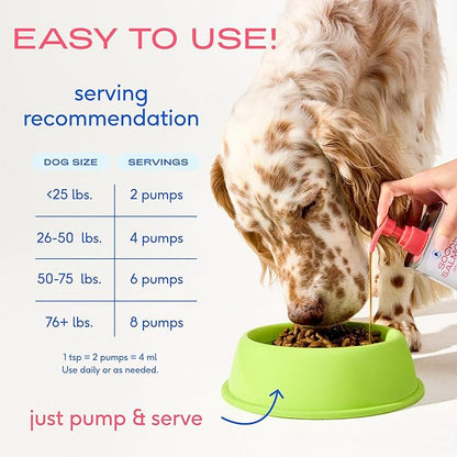 Native Pet The Daily Dog Supplement (30 Scoops) &amp; Salmon Oil for Dogs &amp; Cats (8 Oz) - 11 in 1 Multivitamin &amp; Pure Omega-3 Fish Oil Supplement for Skin &amp; Coat, Joint, Heart Health &amp; Anti-Inflammatory