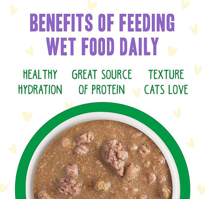 Weruva B.F.F. OMG - Best Feline Friend Oh My Gravy!, Chicken &amp; Lamb Live N&