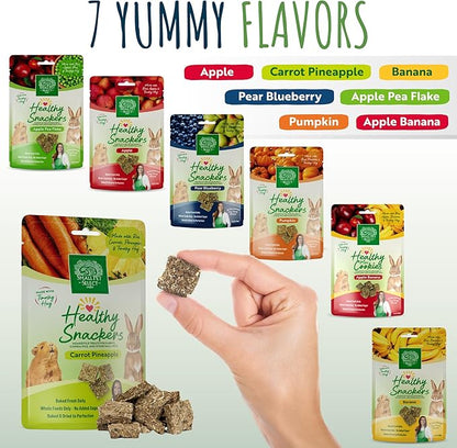 Small Pet Select - Healthy Snackers - Carrot/Pineapple