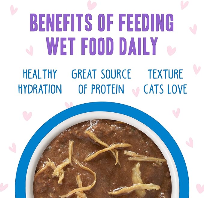 Weruva B.F.F. OMG - Best Feline Friend Oh My Gravy!, Tuna &amp; Chicken Chase Me with Tuna &amp; Chicken, 5.5oz Can (Pack of 8)