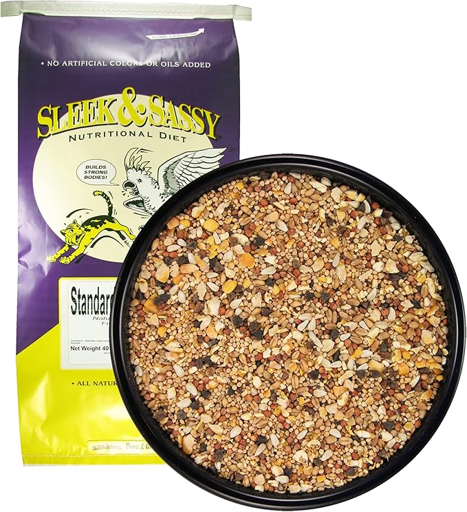 SLEEK &amp; SASSY Dove &amp; Quail Bird Food (40 lbs.)