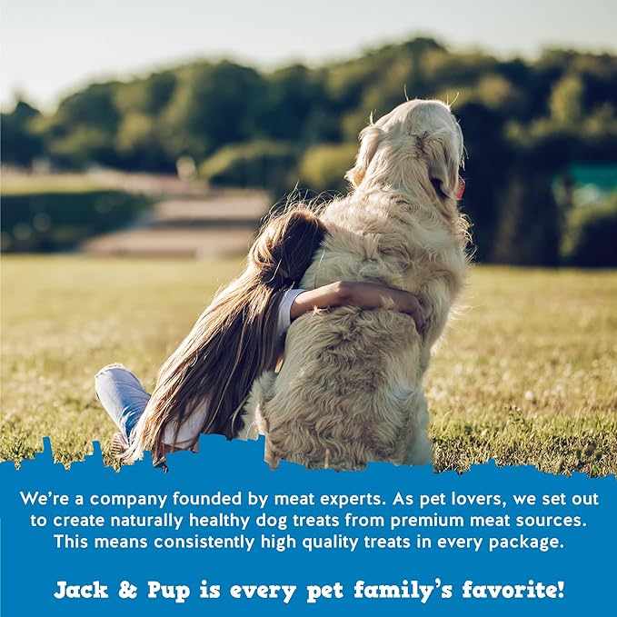 Jack&amp;Pup Beef Bones, Knee Cap for Dogs, Long Lasting Natural Dog Bones, Beef Bone Knee Caps for Large Dogs. (10 Pack)