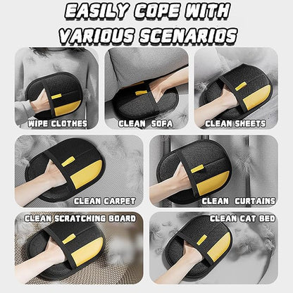 2025 New Pet Hair Removal Glove for Cats &amp; Dogs, Pet Hair Remover Glove(1)