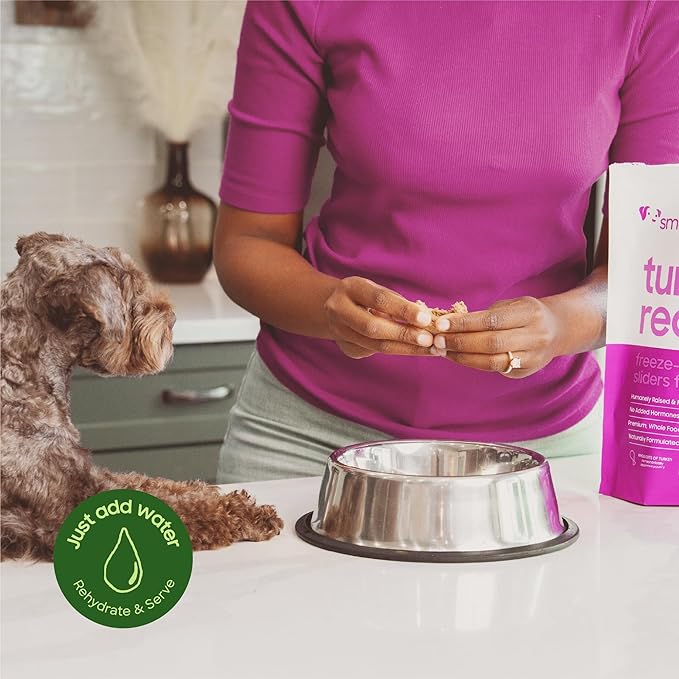 smallbatch Freeze Dried Dog Treats, Pork Liver Treats for Dogs &amp; Cats, High Protein, Single Ingredient Dog Treat for Training or Food Topper, Natural, Humanely Sourced Meat, Made in The USA, 3 oz