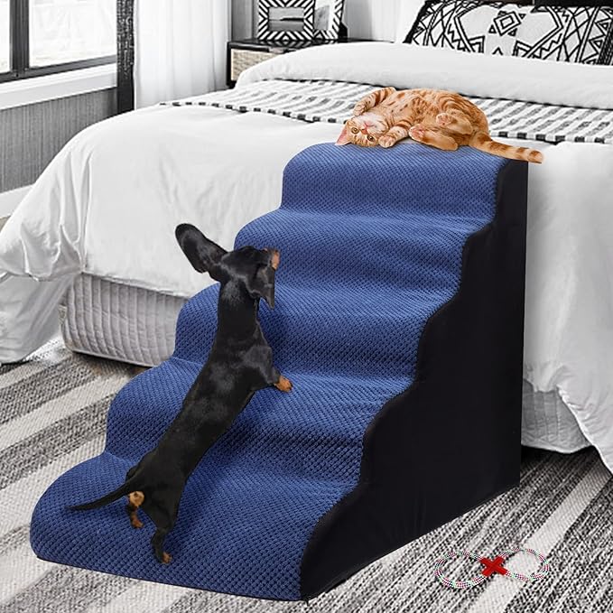 Dog Stairs&amp;Steps for High Beds Up to 28&