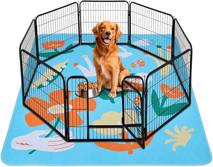 BurgeonNest Washable Pee Pads for Dogs, 1 Pack 72&