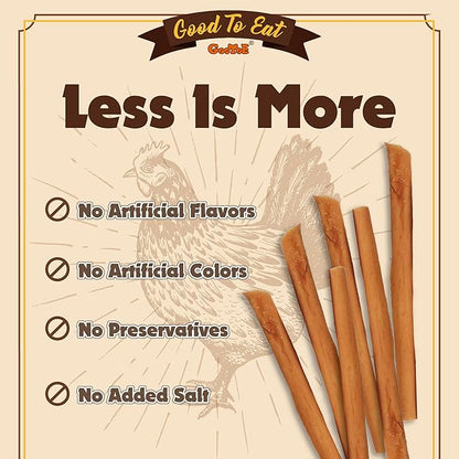 Gootoe Chicken Dog Treats – Chicken Sticks with Sweet Potato 1.5 lb – All Natural, Grain-Free, Low Fat, Premium Training Chews, Healthy &amp; Easily Digestible