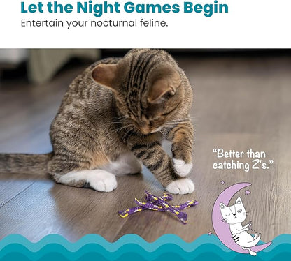 Catstages Nighttime Catnip Rolls Cat Toys - 3 Pack