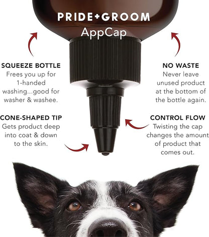 Pride and Groom The Shedder Box Set – Deshedding Dog Shampoo &amp; Conditioner with All Natural Blend of Essential Oils &amp; Ingredients to Moisturize &amp; Untangle Curly and Wavy Coats – 32oz