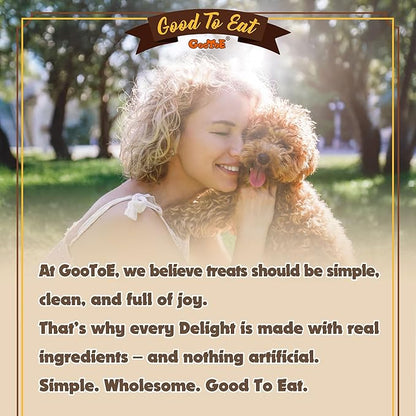 Gootoe Chicken Dog Treats – Chicken Dipped Sticks 1.5 lb – All Natural, Grain-Free, Low Fat, Premium Training Chews, Healthy &amp; Easily Digestible