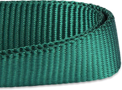 Hyhug Small Dog Collar Quick-Release Green| Heavy-Duty Nylon Puppy Collar, Adjustable &amp; Durable Pet Supplies for Boy &amp; Girl Dogs (Small, Dark Green)