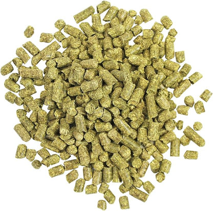 Timothy Pellets (4 lb.) - 100% All Natural, High Fiber, Sun Cured Timothy Hay Grass Food &amp; Treat - Rabbits, Guinea Pigs, Chinchillas, Degus, Prairie Dogs, Tortoises, Hamsters, Gerbils, Rats