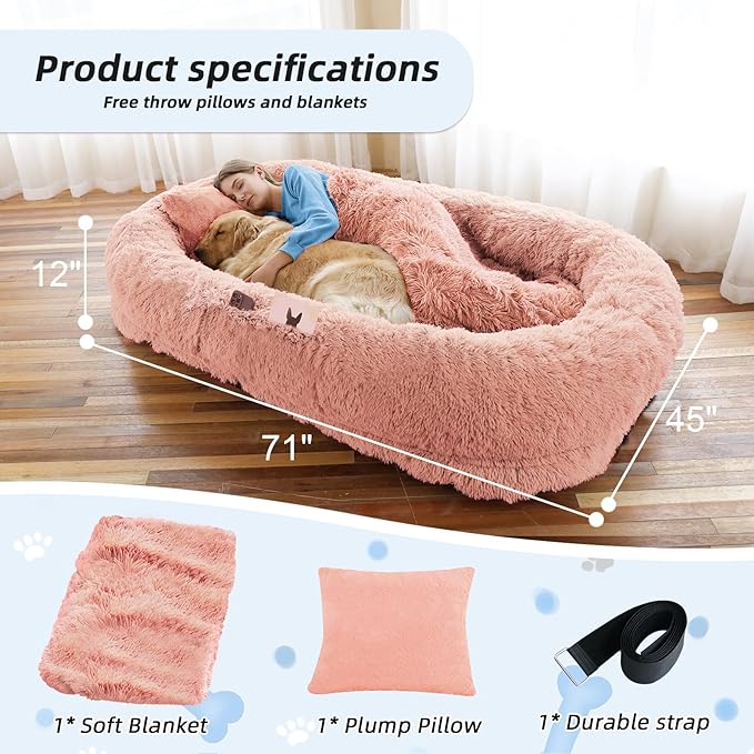 Human Dog Bed, 71&